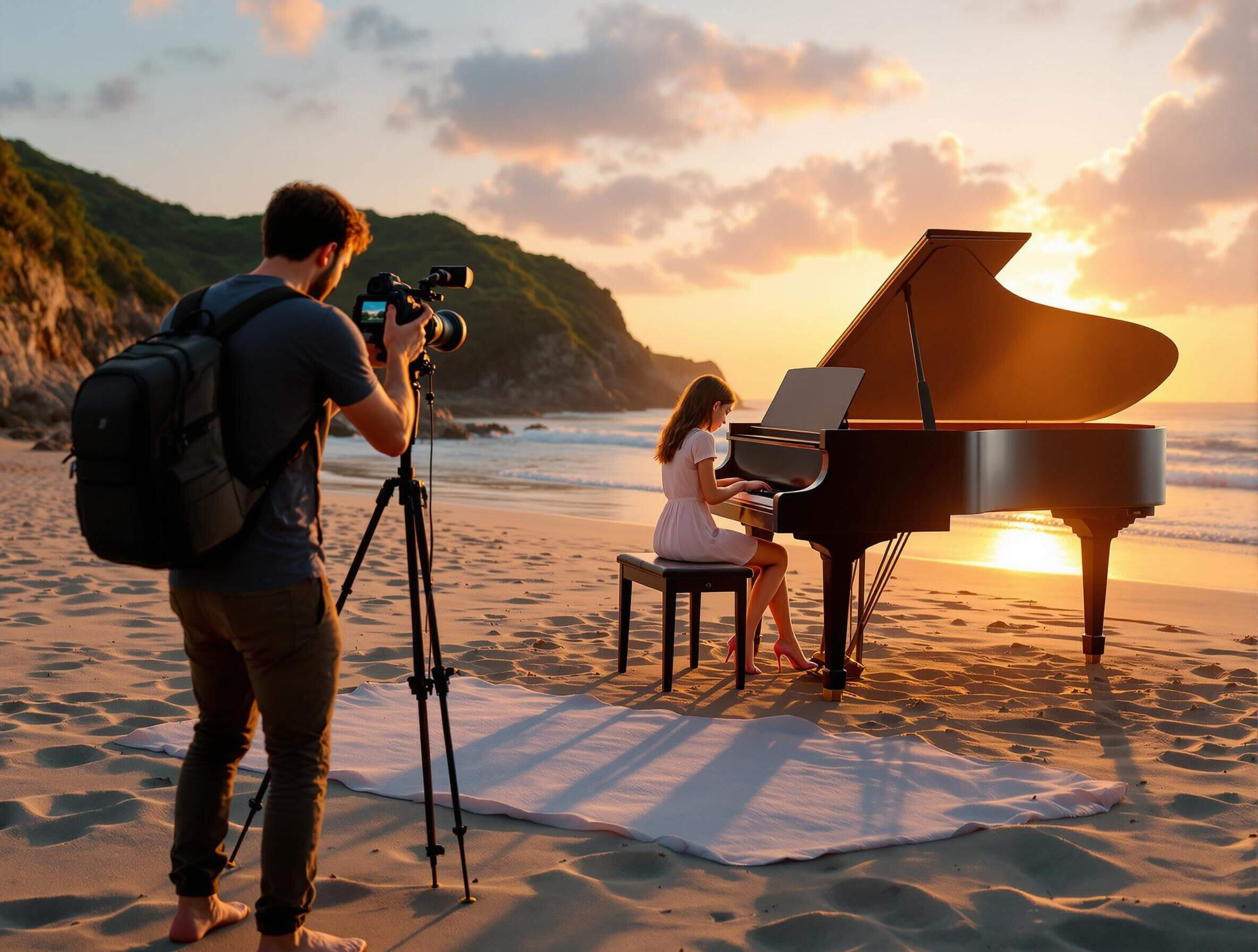 Photography and Visual Media Music video production, cover art, and promotional content for Bunbury music releases